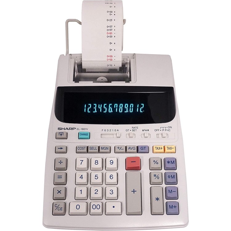 Calculadora Sharp EL-1801V 110V - Imagem: 1