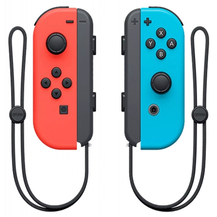 Controle Joy-Con (L) (R) para Nintendo Switch - Azul/Vermelho - Imagem: 1
