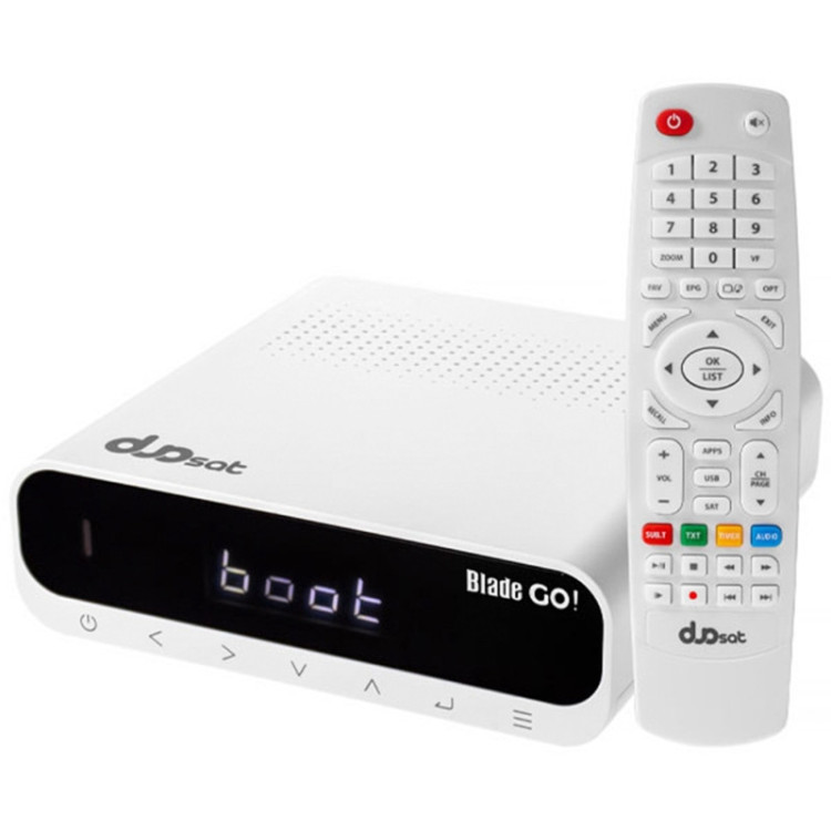 Receptor FTA Duosat Blade GO! com Wi-Fi - Branco - Imagem: 2