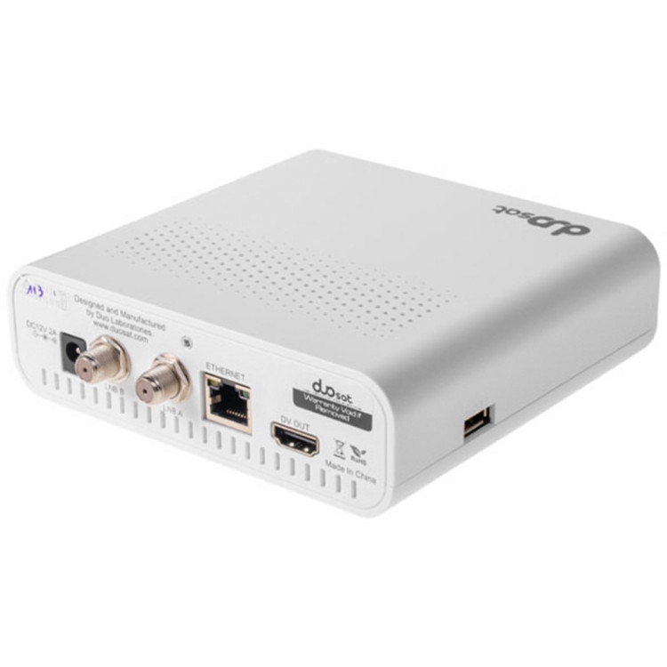 Receptor FTA Duosat Blade GO! com Wi-Fi - Branco - Imagem: 3