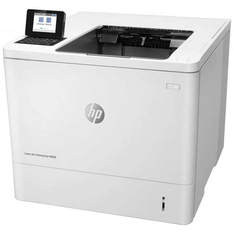 Impressora HP LaserJet Enterprise M608dn 220v Branco - Imagem: 1