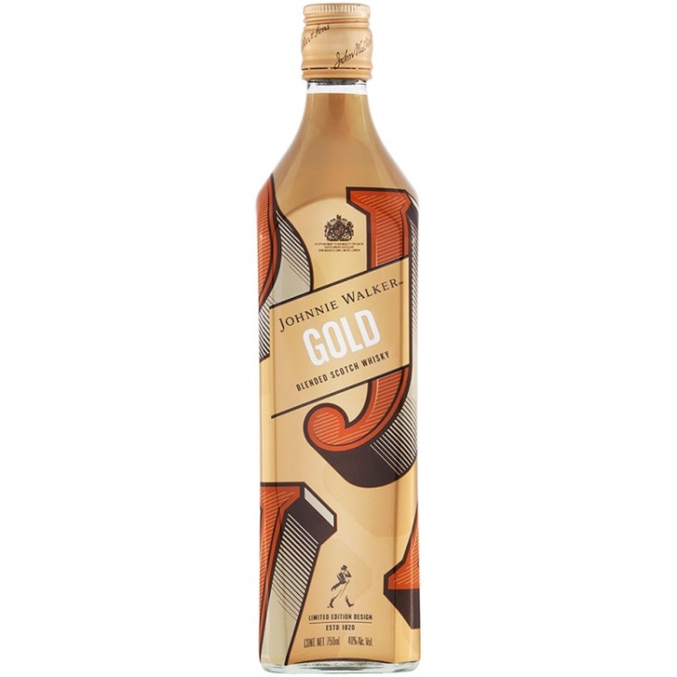 Whisky Johnnie Walker Gold Label Reserve Limited Edition Design - 750mL - Imagem: 1
