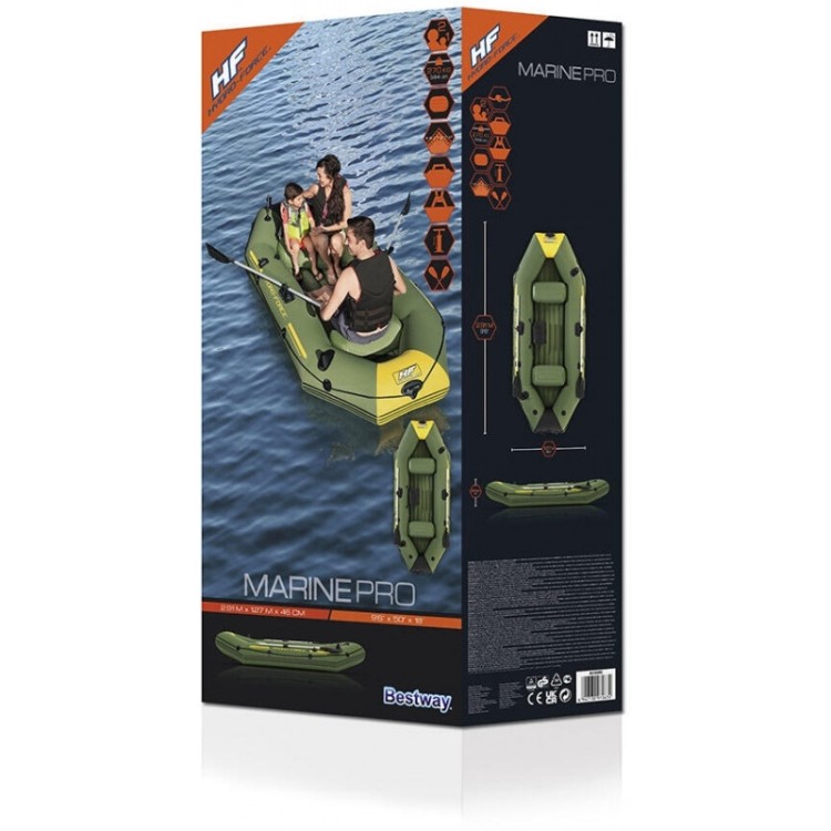 Bote Inflável Bestway Hydro-Force Marine Pro 65096 - Imagem: 2