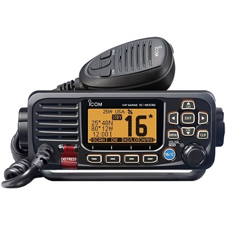 Radio Icom VHF Maritimo IC-M330G 25W - Imagem: 1