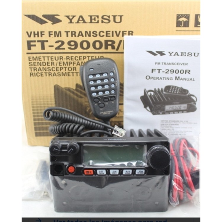 Radio Vhf Yaesu FT-2900 2M 65 Watts Base Original (Padrão) - Imagem: 1