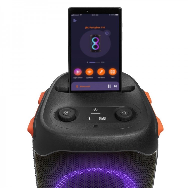 Speaker Portatil JBL Partybox 110 Bluetooth / USB / Aux - Imagem: 5