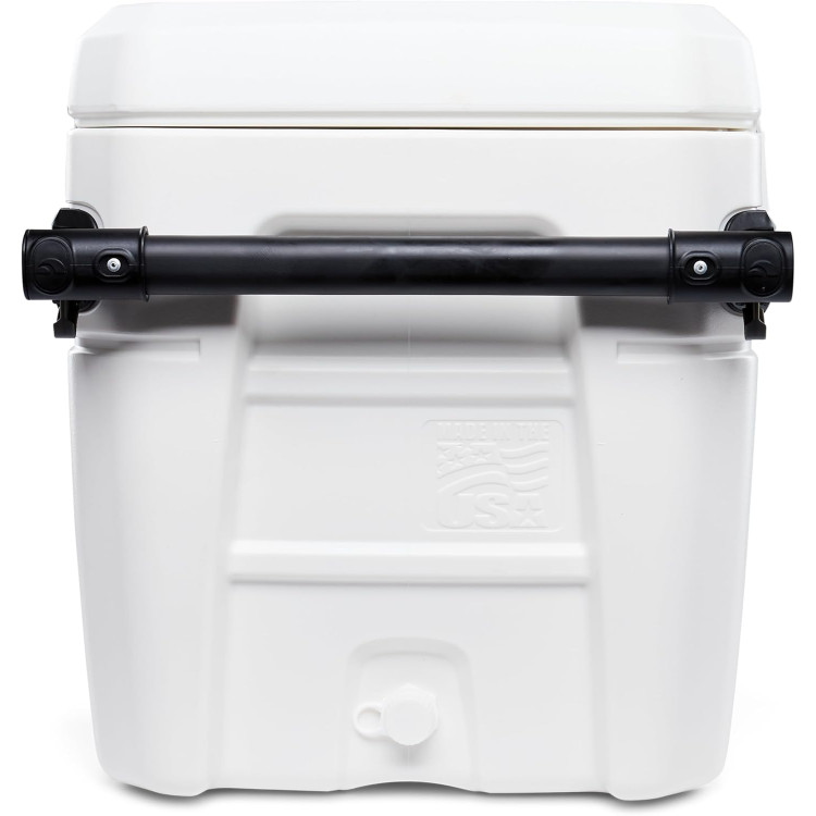 Caixa Térmica Igloo com Rodas Maxcold Sunset Glide 110QT - Branca - Imagem: 3
