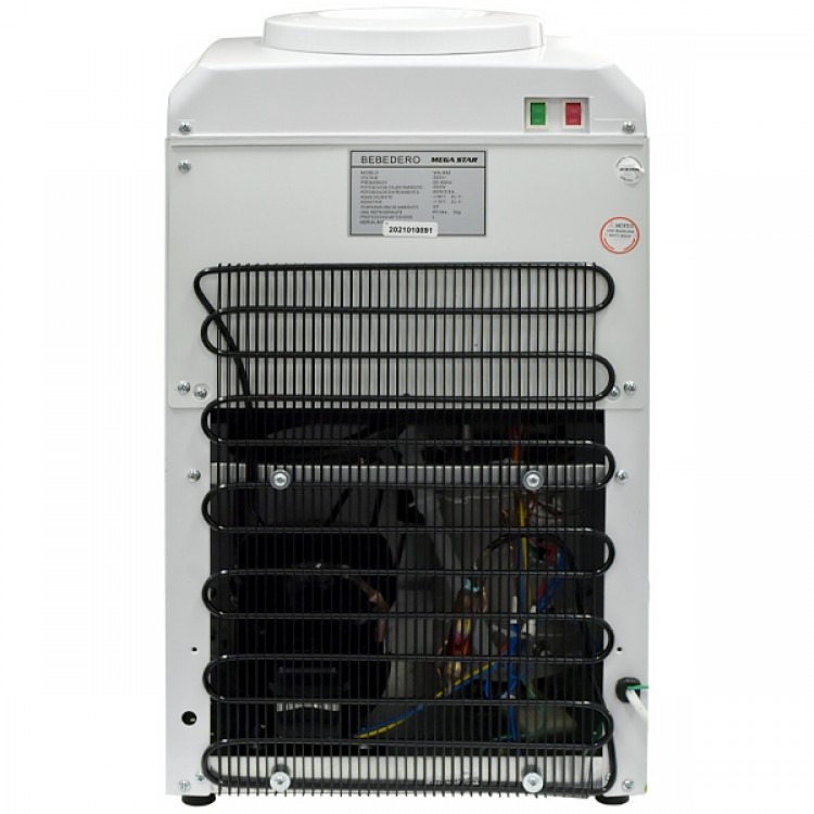Bebedouro MegaStar WA-891 500 watts Água Gelada e Quente 110V - Imagem: 2