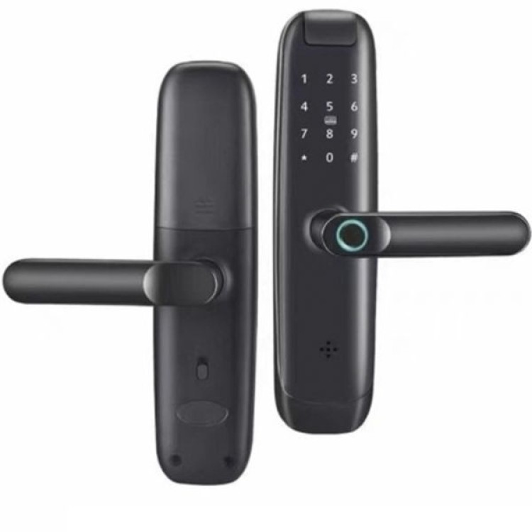 Fechadura Digital Satellite SL-75 - Impressão Digital/Código Secreto/Cartão Ic - Imagem: 1