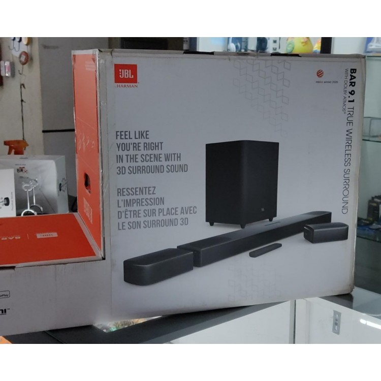 Home Theater JBL Bar 9.1 True Wireless Surround com Dolby Atmos SoundBar - Imagem: 3