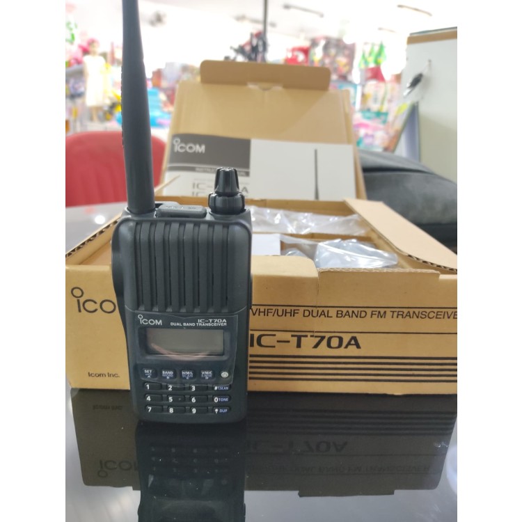 Radio HT Icom Dualband VHF/Uhf IC-T70A 5 Watts  - Imagem: 12