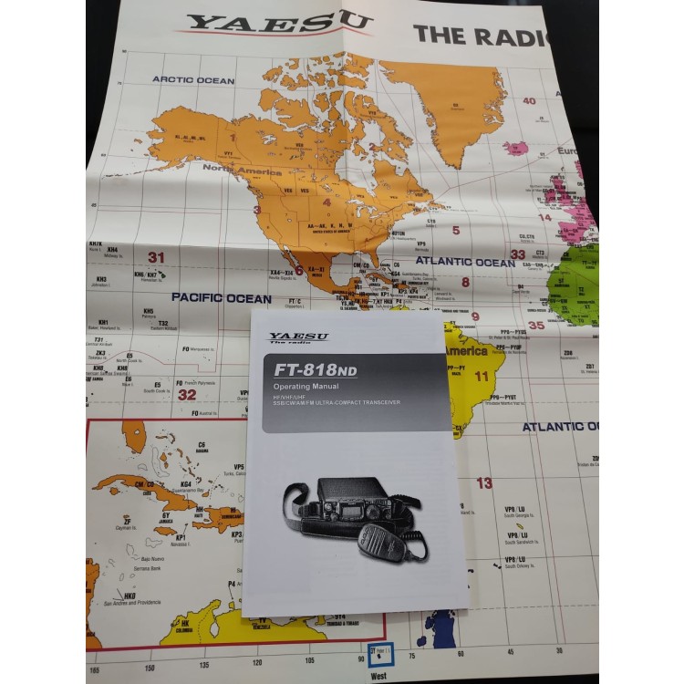 Radio Yaesu HF/VHF/UHF FT-818ND Transceiver Ultra-Compact  - Imagem: 2