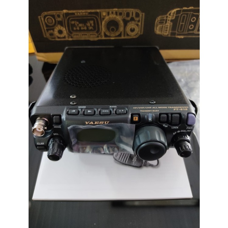 Radio Yaesu HF/VHF/UHF FT-818ND Transceiver Ultra-Compact  - Imagem: 8