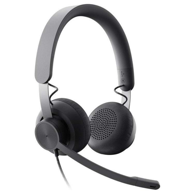 Fone de Ouvido Headset Logitech Zone Wired 981-000876 USB-C - Imagem: 4