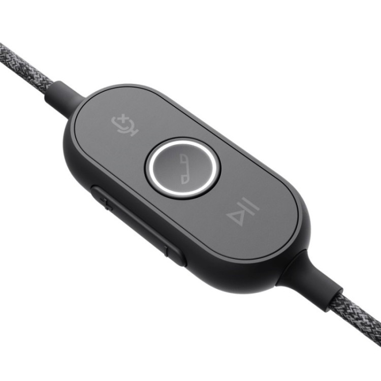 Fone de Ouvido Headset Logitech Zone Wired 981-000876 USB-C - Imagem: 2