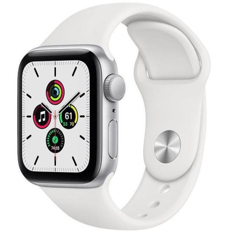 Apple Watch SE (GPS) Caixa Alumínio 40mm Pulseira Esportiva - Imagem: 4