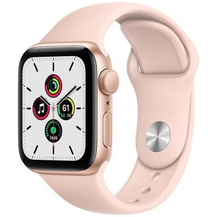 Apple Watch SE (GPS) Caixa Alumínio 40mm Pulseira Esportiva - Imagem: 3
