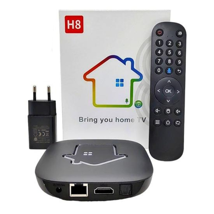 Receptor Fta HTV H8 4K Ultra HD de 16GB Emmc/2GB Ram  - Imagem: 4