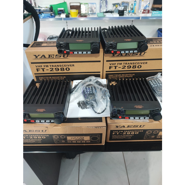 Radio Vhf Yaesu FT-2980R 2M 80 Watts Base Original - Unidade - Imagem: 8