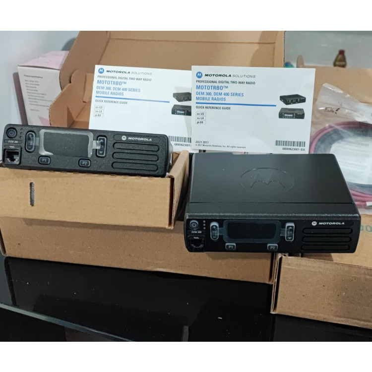Radio Motorola Dem-300 Base Movel VHF Analogico 16CH 45 watts Dem300 Dem 300 - Imagem: 6