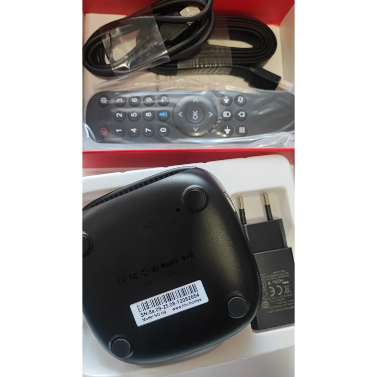 Receptor FTA HTV H9 4K Ultra HD de 16GB eMMC 2GB RAM - Imagem: 3