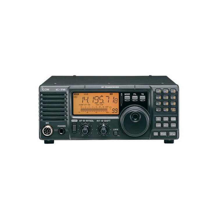 Icom IC-718 Rádio HF (10 a 160m) 100W ICOM com DSP - Imagem: 4