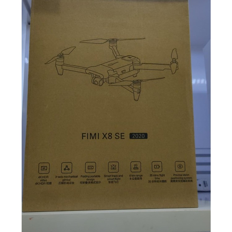 Drone Xiaomi Mi Fimi X8 SE 2020 Kit Câmera Ultra HD 4K Cinza (2 Baterías) - Imagem: 4