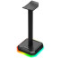Suporte Redragon Scepter Pro para Headset HA300 com Portas USB e Luz RGB Preto - Imagem: 1