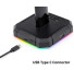 Suporte Redragon Scepter Pro para Headset HA300 com Portas USB e Luz RGB Preto - Imagem: 3