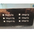 Balanças de Cozinha DT-580 Balança digital lcd de precisão, 30kg/1g, balança eletrônica, balança de peso de plástico, precisão, equilíbrio de peso, balanças de alimentos - Imagem: 5