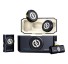 Microfone de Lapela Sem Fio Hollyland LARK M2 Mini Combo com USB-C - Shine Charcoal - Imagem: 1