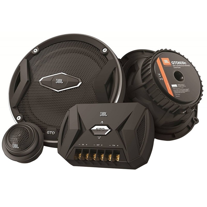 Alto Falante JBL GTO 609C 165mm 270 Watts Preto