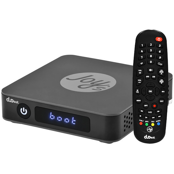 Receptor FTA Duosat Joy S Full HD IPTV com Wi-Fi