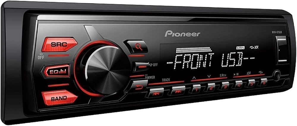 Toca Radio Pioneer MVH-85UB 4 de 50 watts com USB